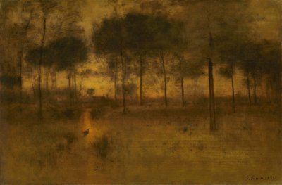 Het huis van de reiger door George Inness